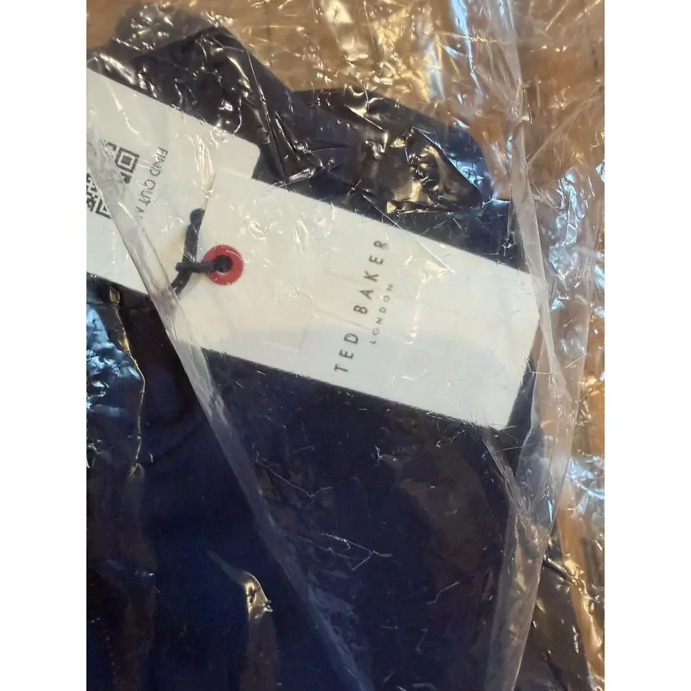Ted Baker Mens Longman Half Zip Mock Neck Sweater NWT